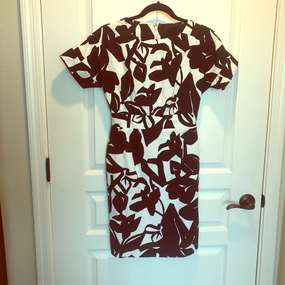 Halogen Black & White Pattern Dress